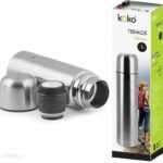 Kubek Termiczny 500ml Puszka Ustnik MAESTRO MR-1647-50-G Szary