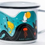 Kubek Polski Kubek Emaliowany Rowerowy