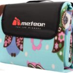 Springos Koc Piknikowy 200X200Cm Na Plaże Z Czerwonymi Pasami