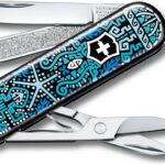 Vidaxl Składana szafka turystyczna z aluminiową ramą